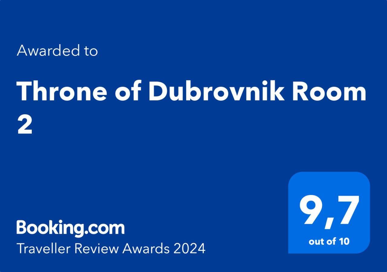 Throne Of Dubrovnik Room 2 Exteriér fotografie